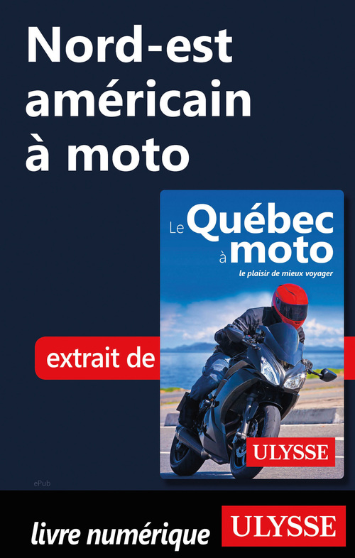 ebook cover of Nord-est américain à moto, by Helene Boyer, Odile Mongeau