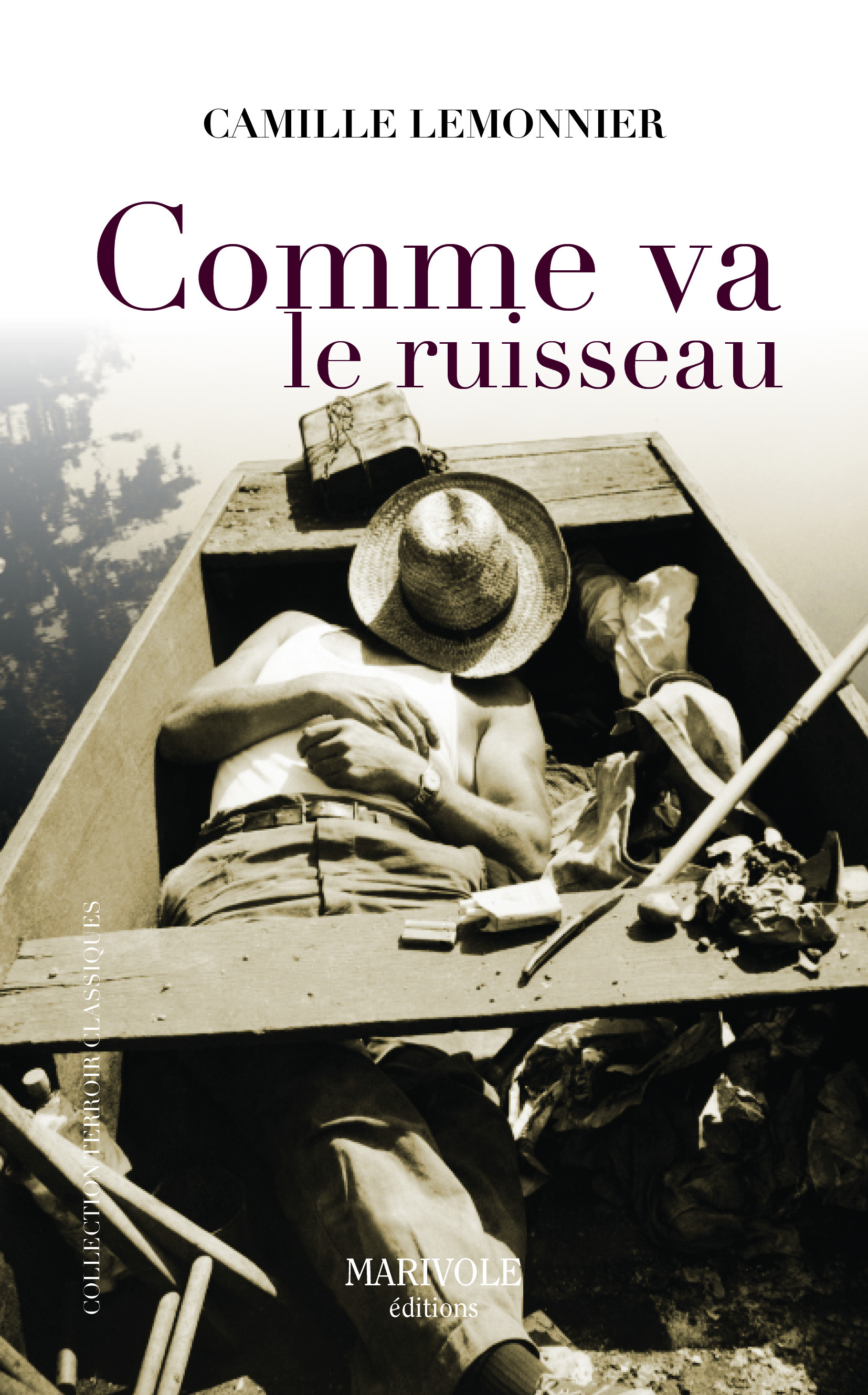 Couverture ebook de Comme va le ruisseau, de Camille Lemonnier