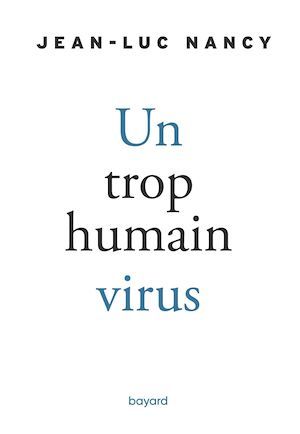 Couverture ebook de Un trop humain virus, de Jean-Luc Nancy