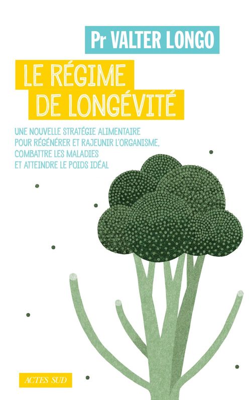 Couverture ebook de Le Régime de longévité, de Valter Longo
