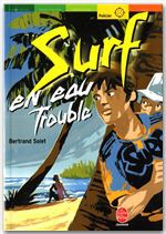 Couverture ebook de Surf en eau trouble, de Bertrand Solet
