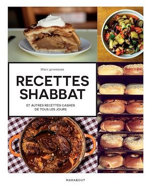 Couverture ebook de Recettes shabbat, de Marc Grossman