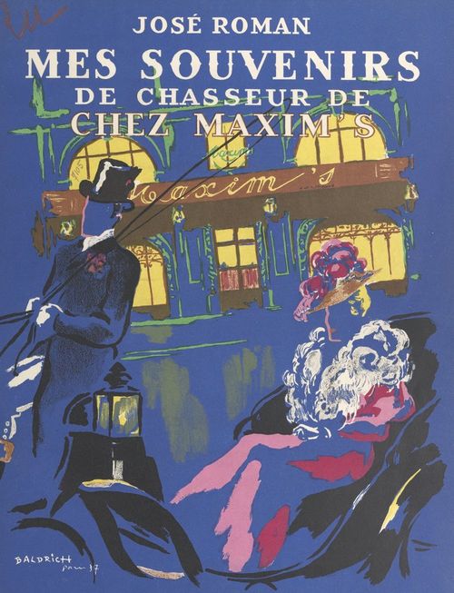 ebook cover of Mes souvenirs de chasseur de chez Maxim's, by Jose Roman
