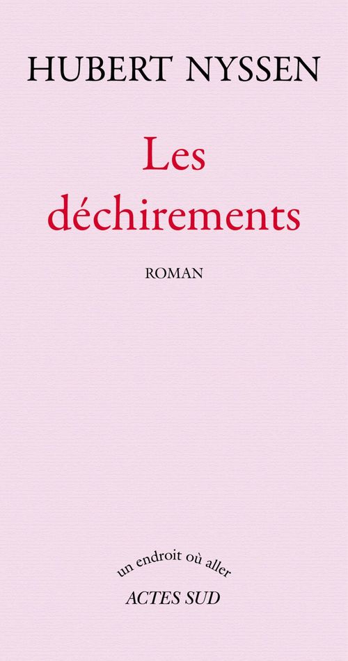 ebook cover of Les déchirements, by Hubert Nyssen