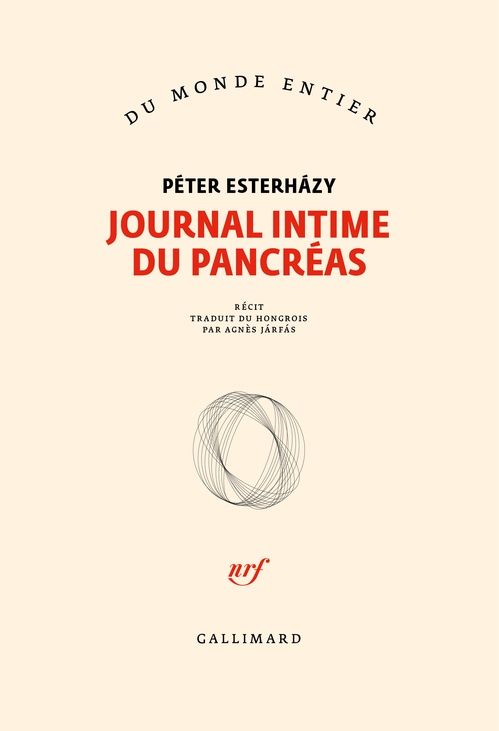 Couverture ebook de Journal intime du pancréas, de Péter Esterhazy