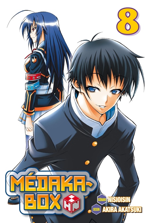 Couverture ebook de Médaka-Box T08, de Nisioisin