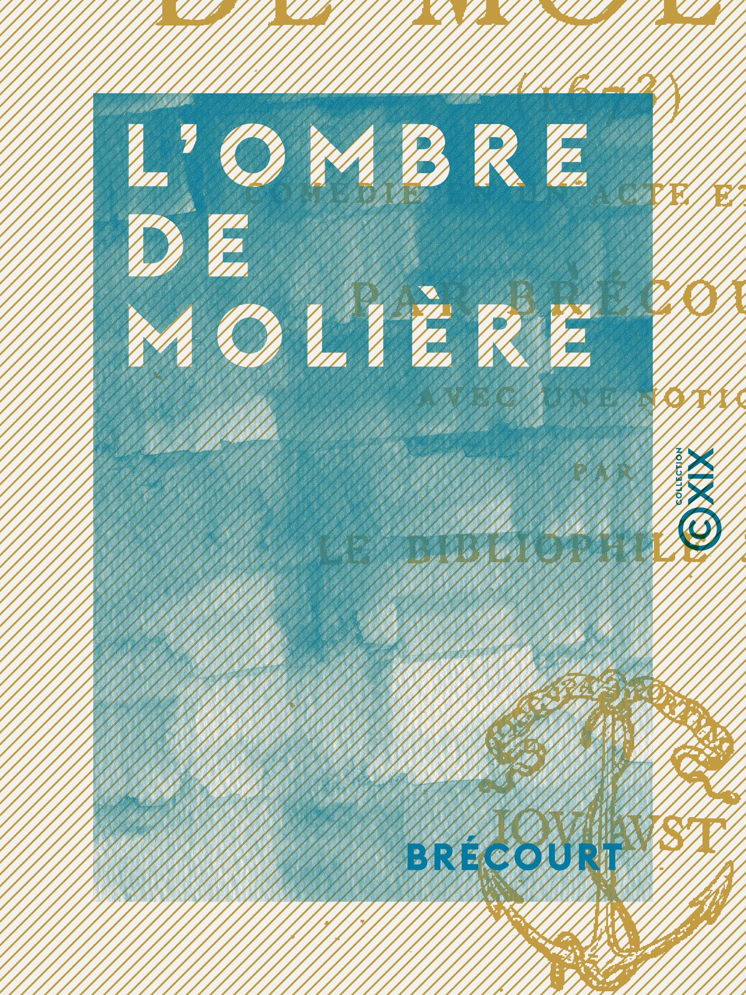 Couverture ebook de L'Ombre de Molière, de Brecourt