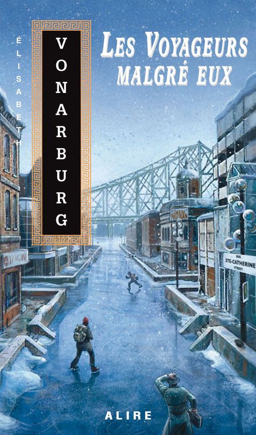 ebook cover of Voyageurs malgré eux (Les), by Elisabeth Vonarburg