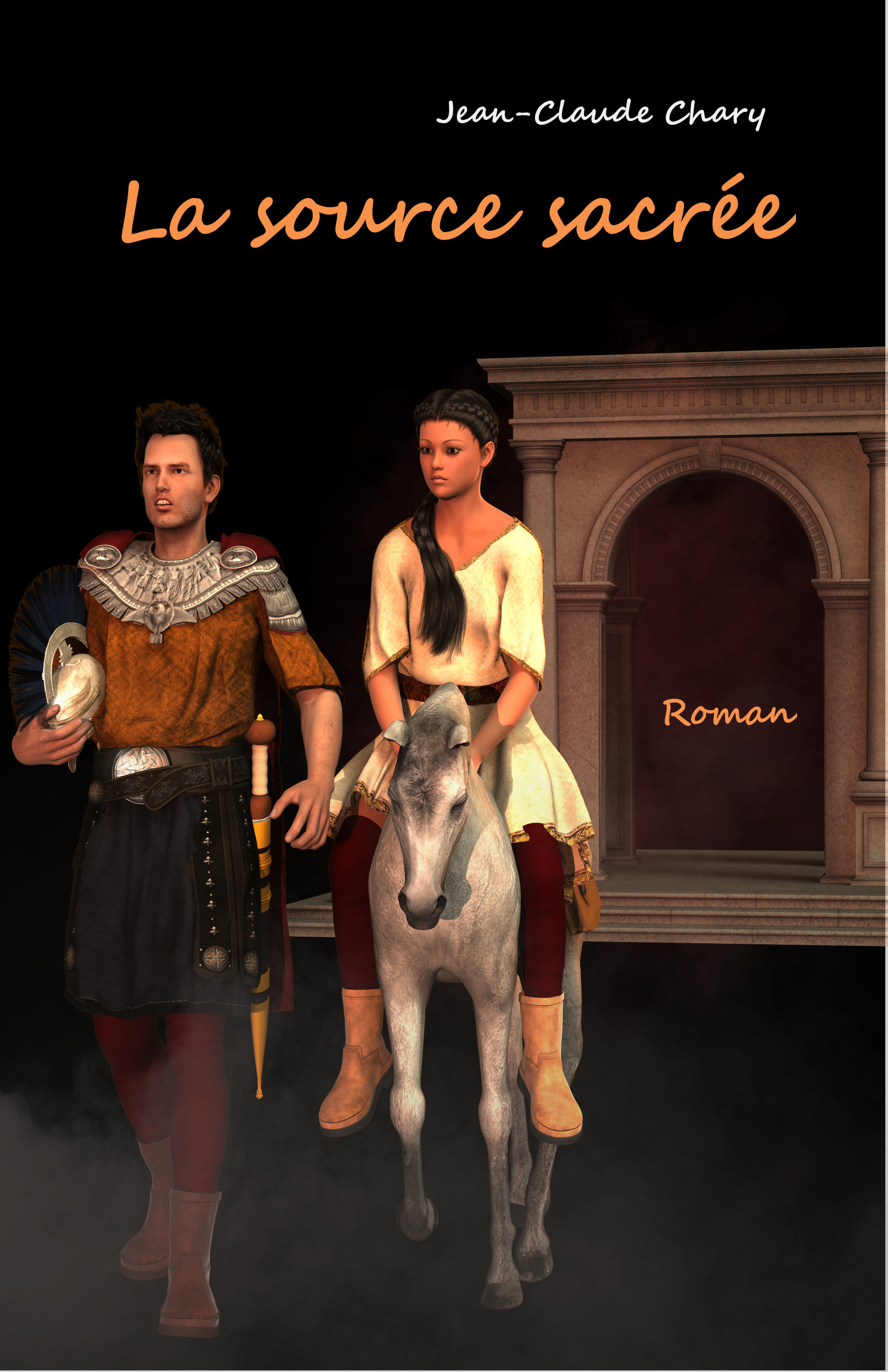 Couverture ebook de La source sacrée, de Jean-claude Chary