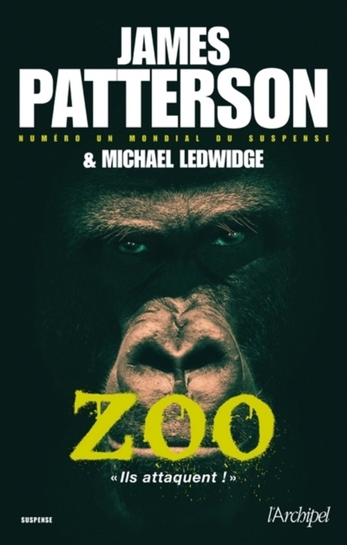Couverture ebook de Zoo, de James Patterson, Michael Ledwidge