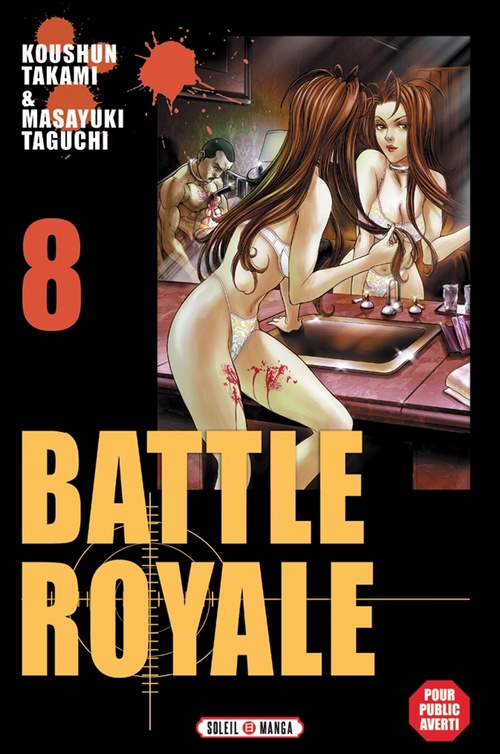 ebook cover of Battle Royale T08, by Koushun Takami