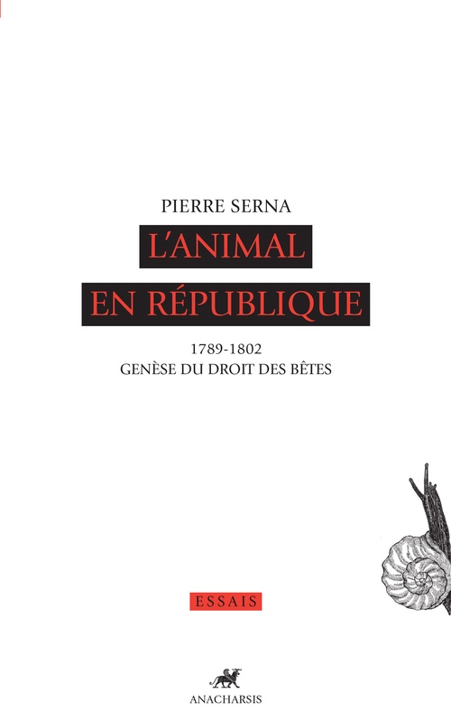 Couverture ebook de ANIMAL EN REPUBLIQUE (L'), de Pierre Serna
