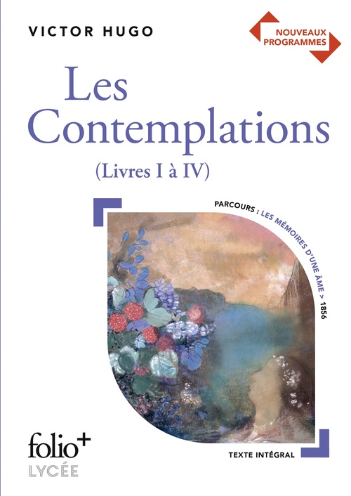 Couverture ebook de Les Contemplations, livre I à IV - BAC 2023, de Collectif