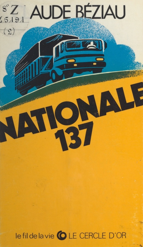 Couverture ebook de Nationale 137, de Claude Béziau