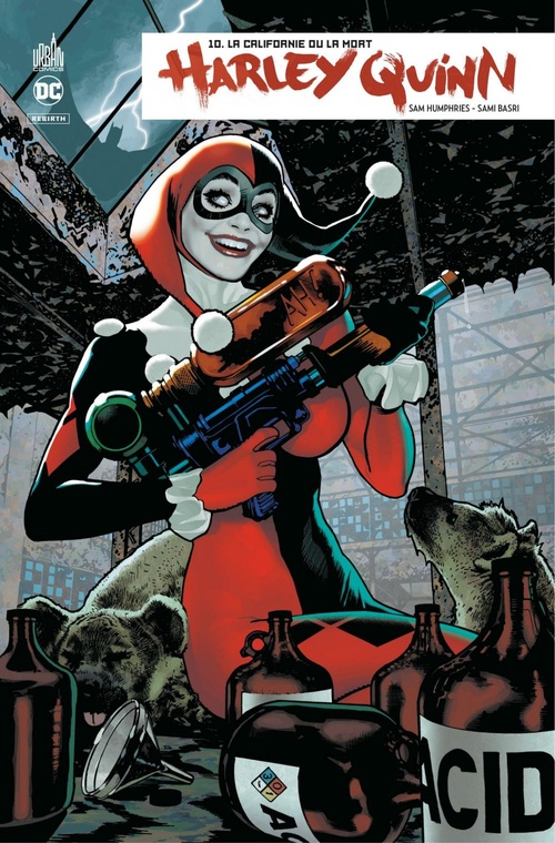 ebook cover of Harley Quinn Rebirth - Tome 10 - La Californie ou la mort, by Sami Basri, Sam Humphries