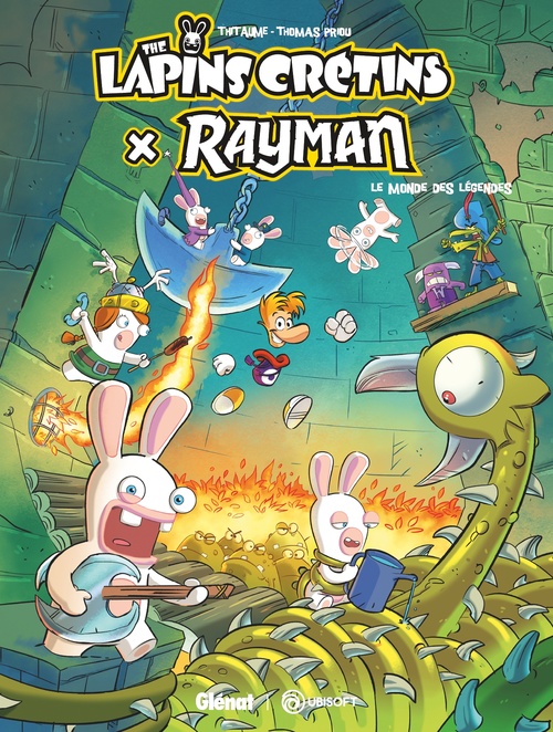 Couverture ebook de The Lapins Crétins - X Rayman, de Thomas Priou