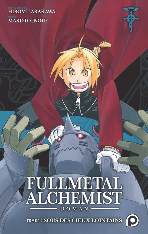 Couverture ebook de Roman Fullmetal Alchemist - Tome 3 La vallée aux pétales blancs, de Hiromu Arakawa, Makoto Inoue