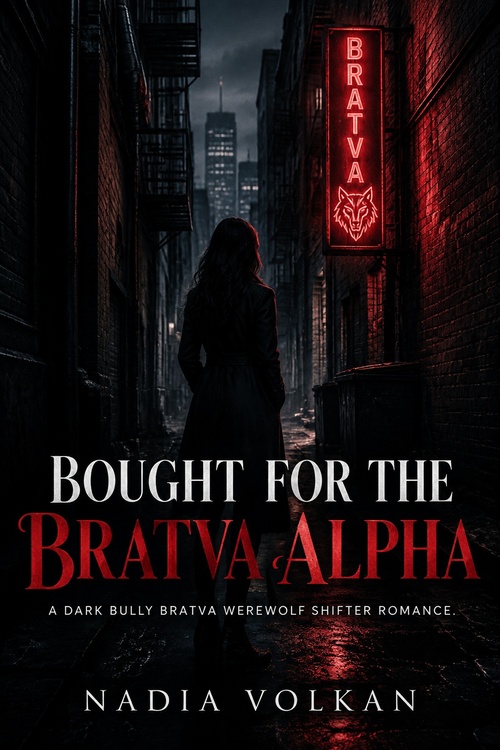 Couverture ebook de Bought for the Bratva Alpha, de Nadia Volkan