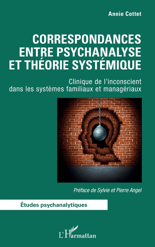 Couverture ebook de Correspondances entre psychanalyse et théorie systémique, de Annie Cottet