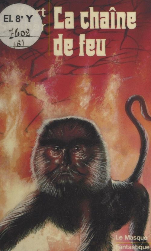 ebook cover of La chaîne de feu, by Kurt Steiner