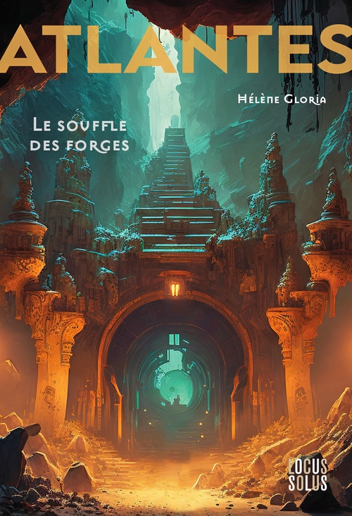 Couverture ebook de Atlantes - Le souffle de l'eau (tome 2), de Hélène Gloria