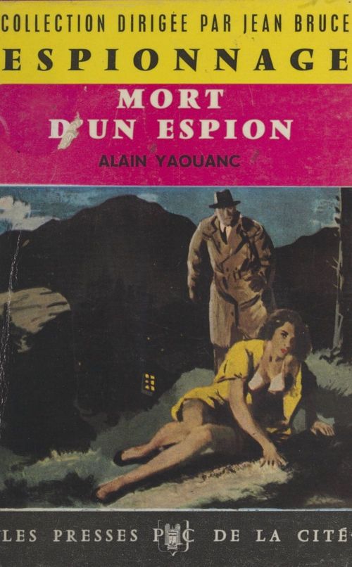 ebook cover of Mort d'un espion, by Alain Yaouanc