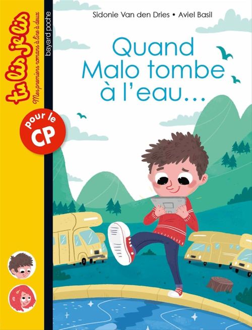 ebook cover of Quand Malo tombe à l'eau..., by Aviel Basil
