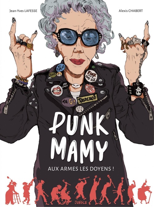 ebook cover of Punk mamy, by Alexis Chabert, Jean-Yves Lafesse