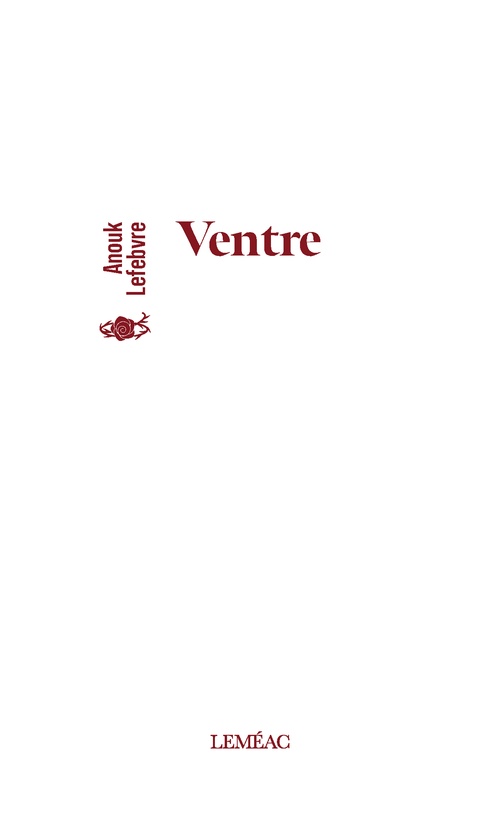 Couverture ebook de Ventre, de Anouk Lefebvre