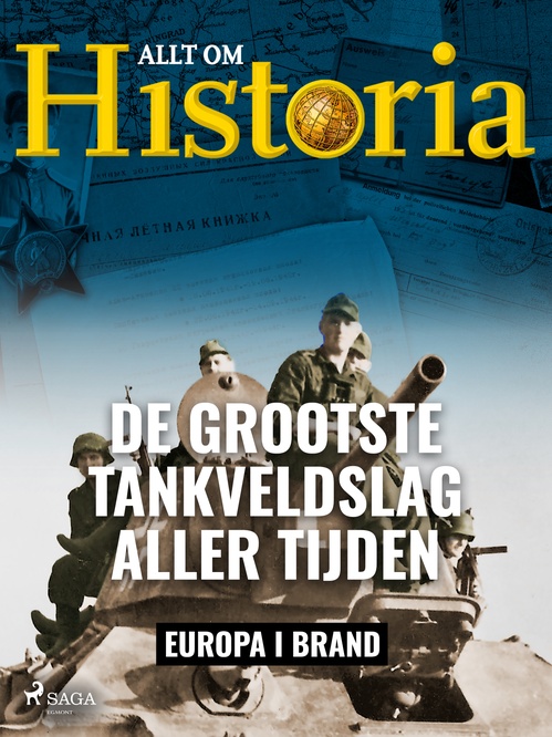 Couverture ebook de De grootste tankveldslag aller tijden, de Alles Over Historia