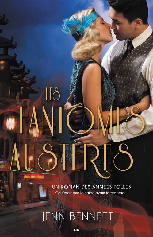 Couverture ebook de Les fantôme austères, de Jenn Bennett