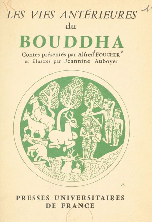 ebook cover of Les vies antérieures du Bouddha, by Alfred Foucher