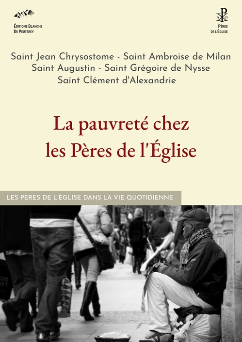 Couverture ebook de La pauvreté chez les Pères de l'Église, de Collectif