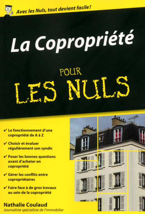 ebook cover of La copropriété pour les Nuls, by Nathalie Coulaud