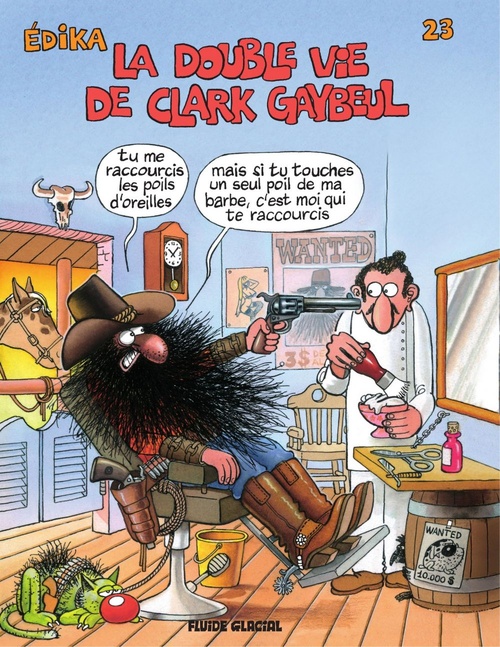 Couverture ebook de La double vie de Clark Gaybeul, de Edika