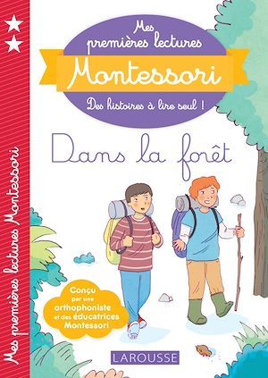 Couverture ebook de Mes premières lectures Montessori, Dans la forêt, de Julie Rinaldi, Anaïs Galon, Christine Nougarolles