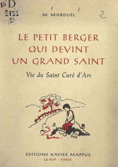 Couverture ebook de Le petit berger qui devint un grand Saint, de Marianne Marduel