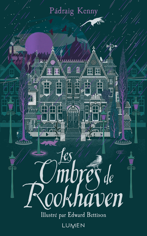 Couverture ebook de Les Ombres de Rookhaven - Tome 2, de Kenny Padraig, Edward Bettison
