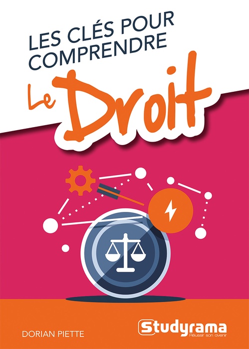 Couverture ebook de Les clés pour comprendre le droit, de Dorian Piette