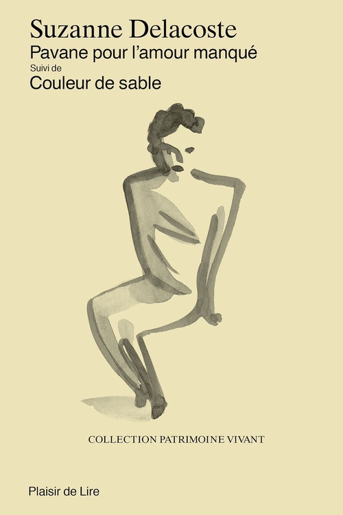 ebook cover of Pavane pour l'amour manqué - Couleur de sable, by Delacoste Suzanne
