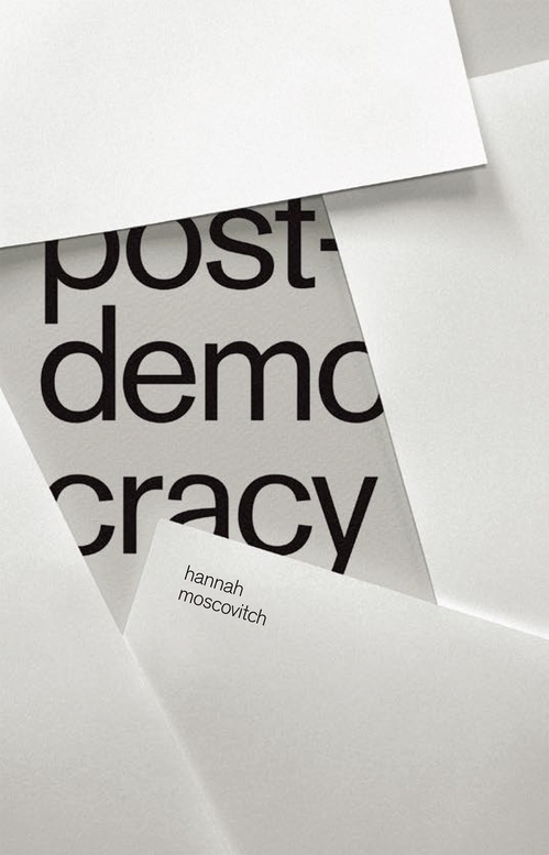 Couverture ebook de Post-Democracy, de Hannah Moscovitch