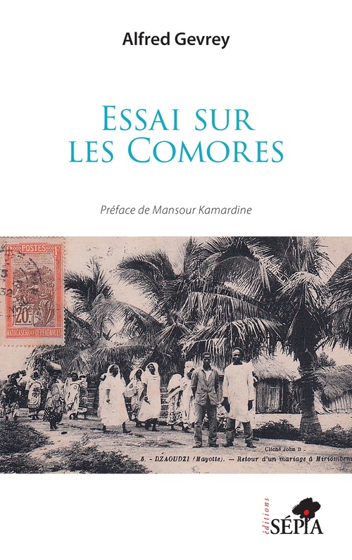 ebook cover of Essai sur les Comores, by Alfred Gevrey
