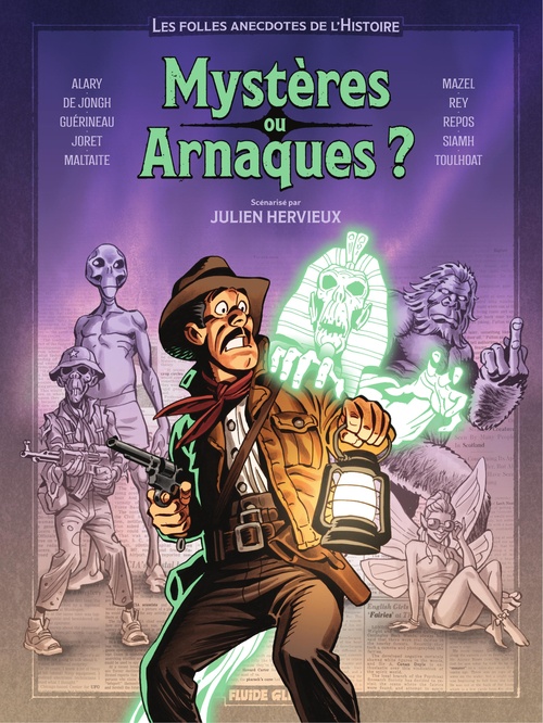 Couverture ebook de Julien Hervieux Présente - Tome 2 - Mystères ou Arnaques ?, de Julien Hervieux