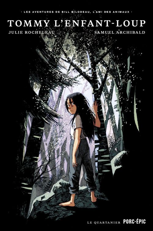 Couverture ebook de Tommy l´enfant-loup, de Samuel Archibald