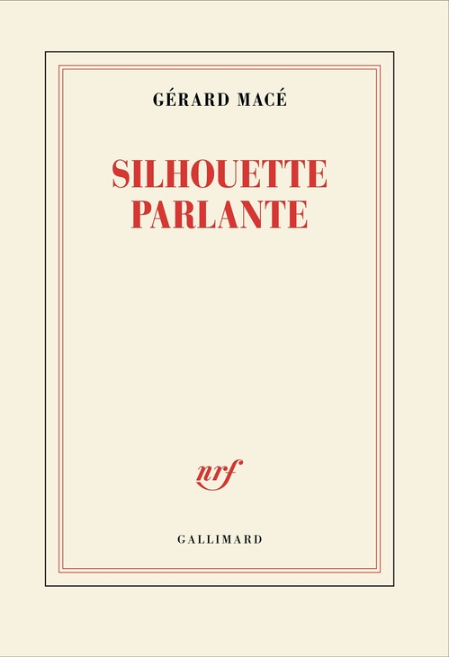 ebook cover of Silhouette parlante, by Gérard Macé