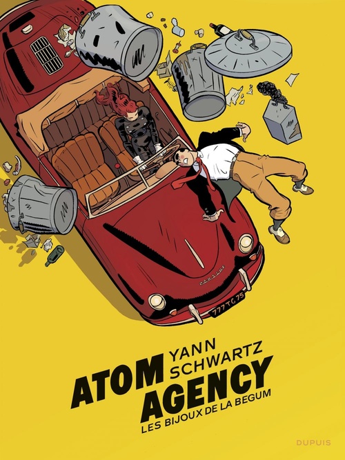 ebook cover of Atom Agency - tome 1 - Les bijoux de la Begum, by Yann, Schwartz