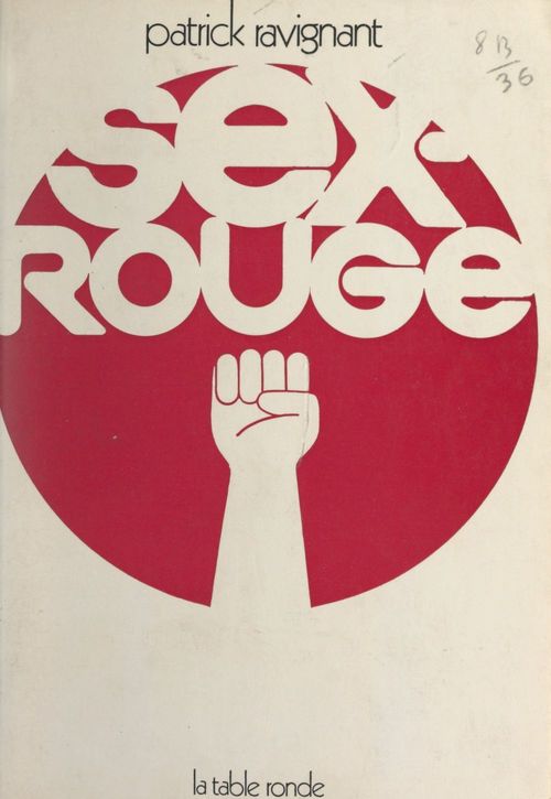 Couverture ebook de Sex-rouge, de Patrick Ravignant