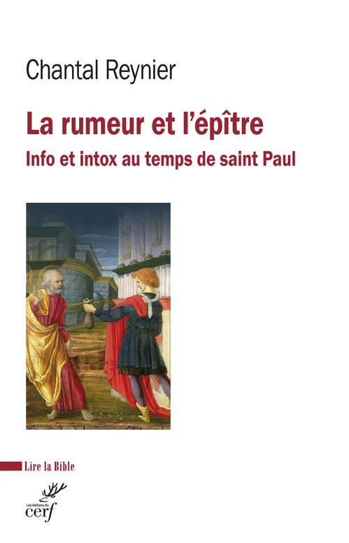 Couverture ebook de La rumeur et l'épître, de Chantal Reynier