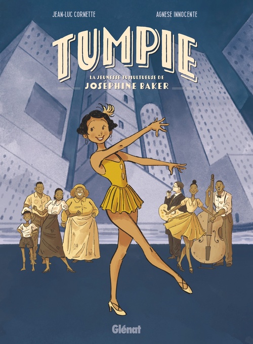 Couverture ebook de Tumpie - La Jeunesse tumultueuse de Joséphine Baker, de Agnese Innocente