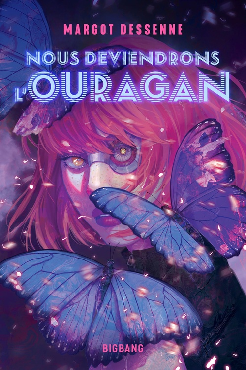 Couverture ebook de Nous deviendrons l'ouragan, de Margot Dessenne